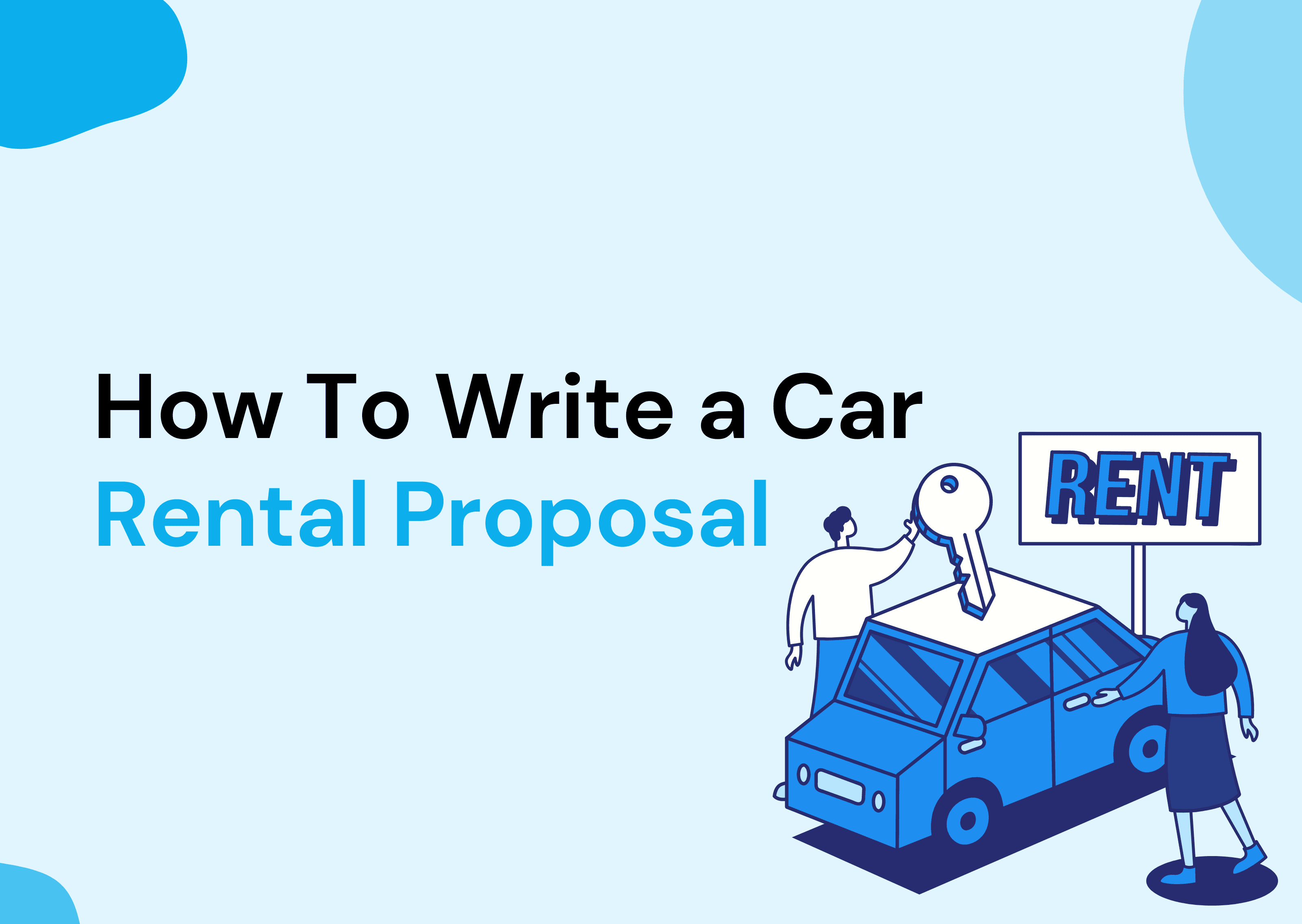 How to Write a Car Rental Proposal Letter?