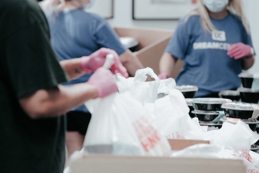 nonprofit organization handling food