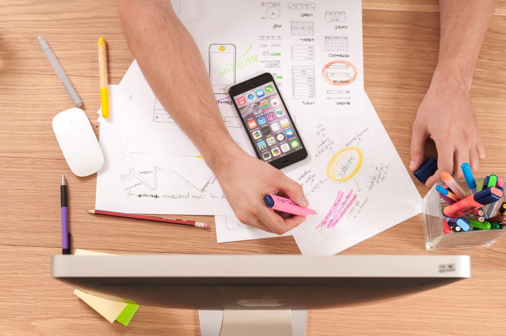 Top down planning digital marketing template