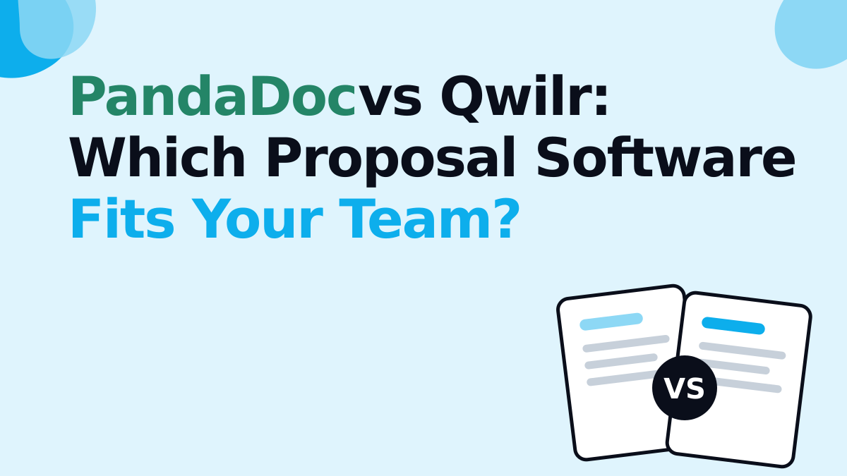 PandaDoc vs Qwilr: Which Proposal Software Fits Your Team?