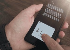 Sign a Document Electronically